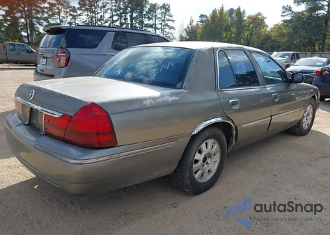 2003 Mercury Grand Marquis Ls из США, поврежденный, VIN 2MEFM75W43X695592